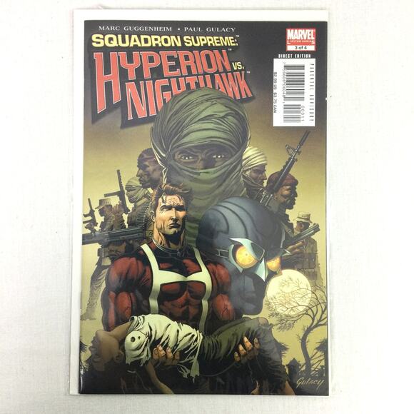 Marvel Squadron Supreme Hyperion Vs Nighthawk Four Comic Bundle 1-4 - Picture 4 of 5